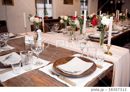 serving table for banquet with traditional custom serving table for banquet with traditional custom 38307312