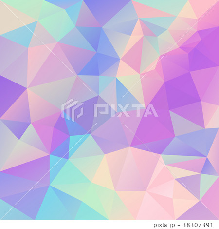 vector polygonal background cute hologram vector polygonal background cute hologram 38307391