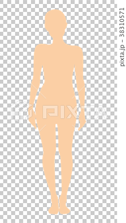 身体の歪み_女性 38310571