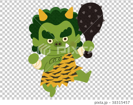 Cheerful green demon 38315457