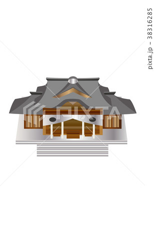 建物いろいろ神社 建物いろいろ神社 38316285