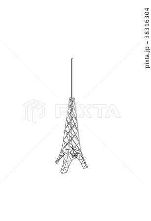 建物いろいろ鉄塔 38316304