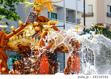 深川八幡宮例大祭神輿 龍降臨 深川八幡宮例大祭神輿 龍降臨 38316594