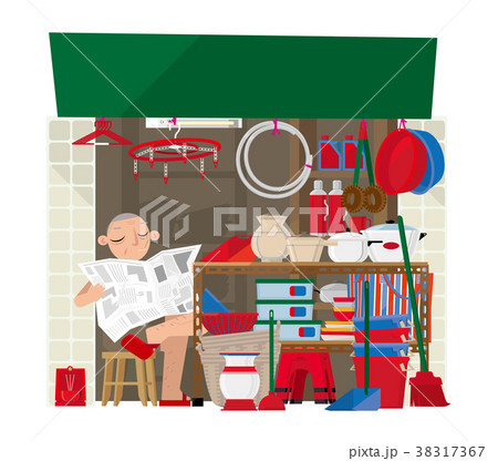 A small household goods store in Hong Kong A small household goods store in Hong Kong 38317367