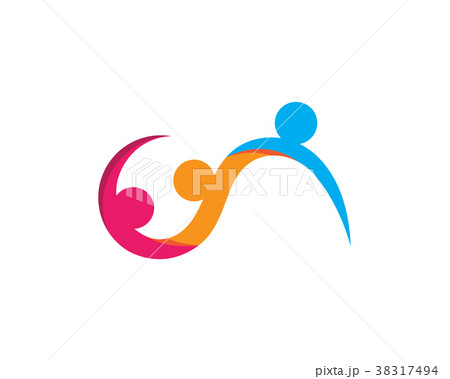 Community care Logo template Community care Logo template 38317494