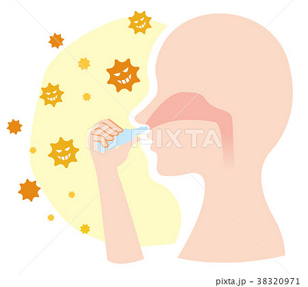 鼻スプレーで花粉予防、ウイルス予防 鼻スプレーで花粉予防、ウイルス予防 38320971