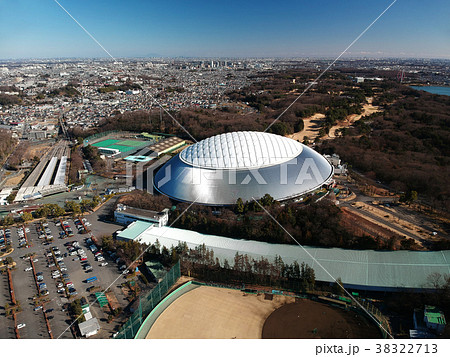 西武ドーム　空撮 38322713