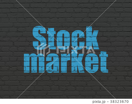 Business concept: Stock Market on wall background 38323670