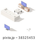 Video game console lowpoly isometric icon set 38325453