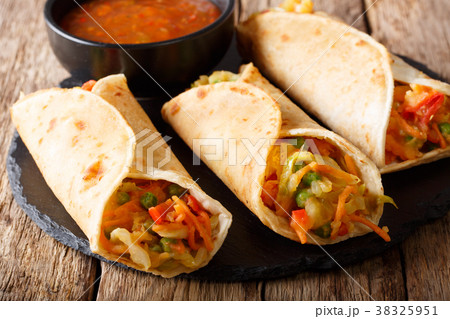 Indian street Veg roll Frankie stuffed 38325951