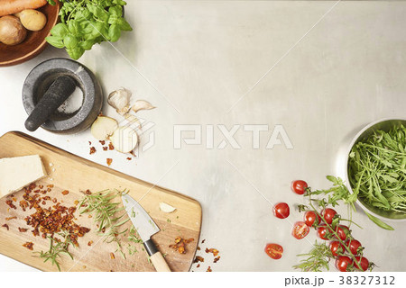 preparing ingredients for cooking preparing ingredients for cooking 38327312
