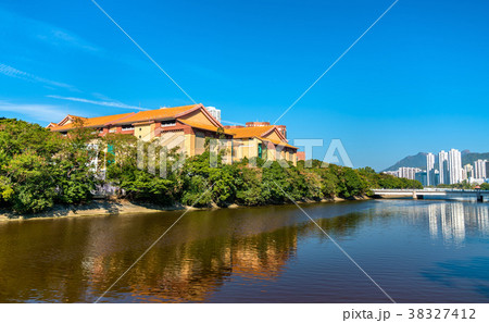View of Hong Kong Heritage Museum. China 38327412