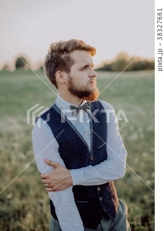 Handsome young groom. Handsome young groom. 38327661