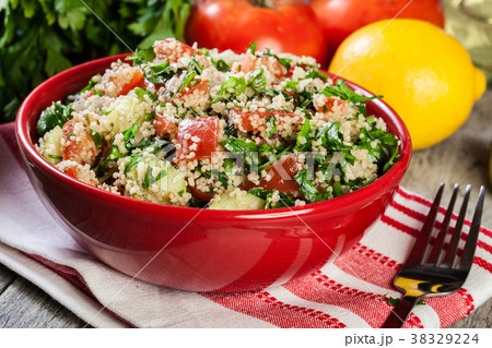 Tabbouleh salad with couscous 38329224