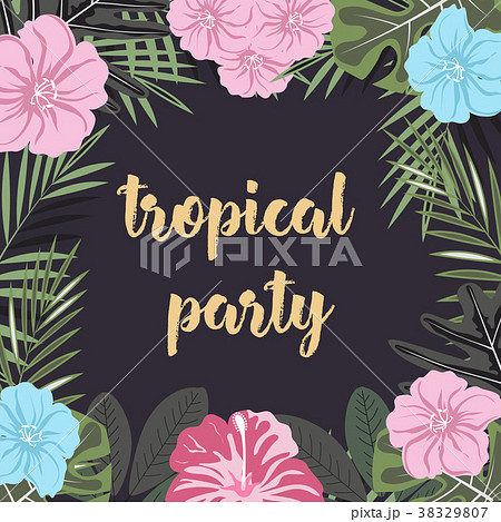 banner tropical party banner tropical party 38329807