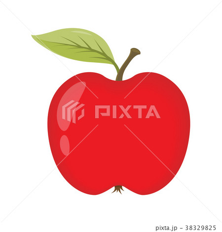 Red apple icon. Vector 38329825