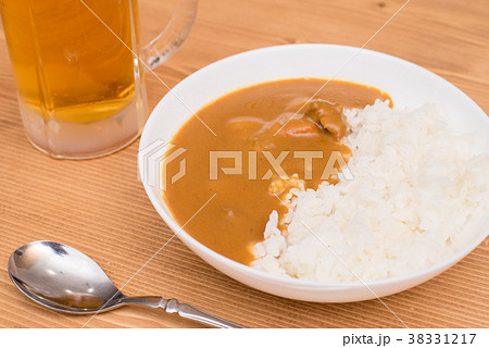 カレーライスとビール カレーライスとビール 38331217