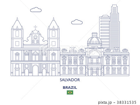 Salvador City Skyline, Brazil 38331535
