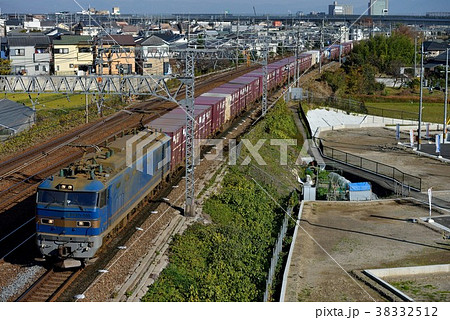 EF510-515コンテナ貨物列車 38332512