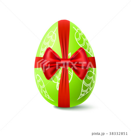 Easter vector illustration with egg Easter vector illustration with egg 38332851