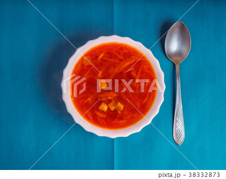 White plate with red home Ukrainian, Russian 38332873