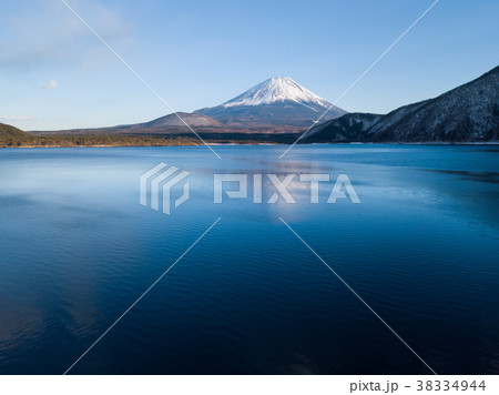 本栖湖空撮 38334944