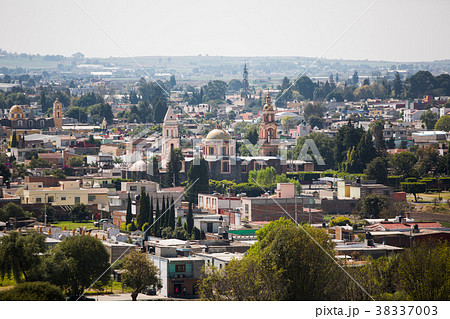 View of Acatepec city in Mexico 38337003