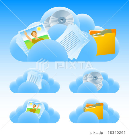 Cloud Document Communication Set Cloud Document Communication Set 38340263