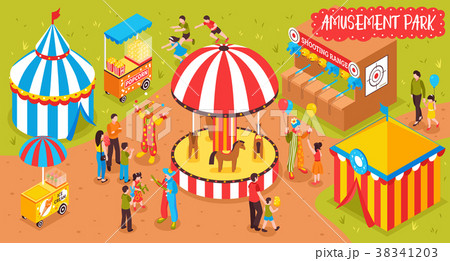 Family Entertainment Park Background Family Entertainment Park Background 38341203