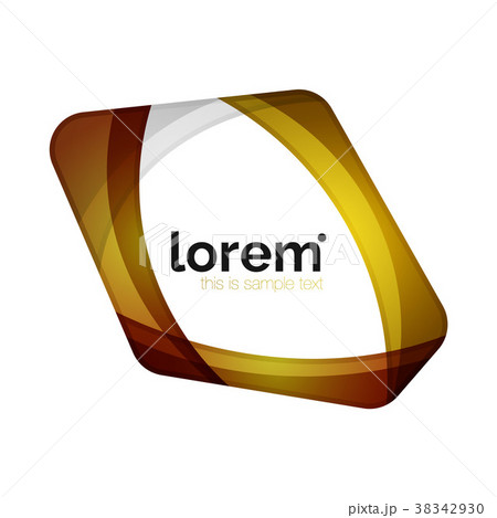 Clean professional business emblem, abstract Clean professional business emblem, abstract 38342930