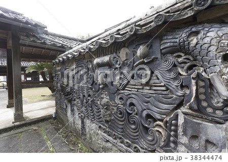 聖福寺の鬼塀 38344474