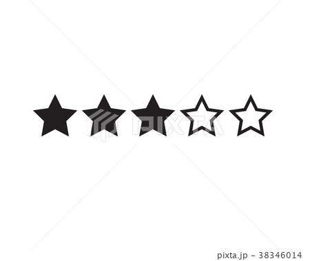 star art black vector background set symbol sign 38346014