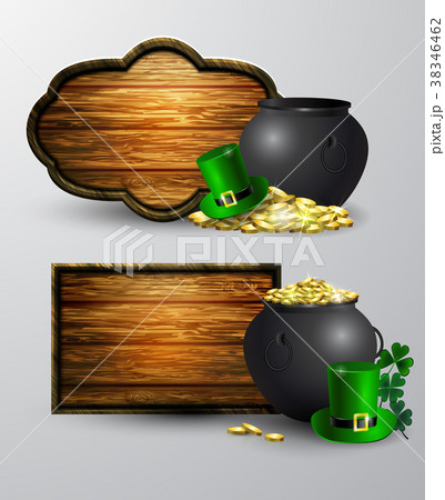 St. Patrick s Day symbol board St. Patrick s Day symbol board 38346462