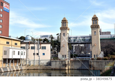 中川運河松重閘門 中川運河松重閘門 38349875