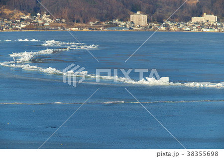 御神渡り2 諏訪湖 御神渡り2 諏訪湖 38355698