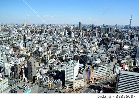 東京都市風景 38356087
