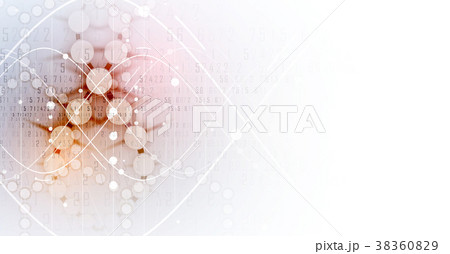 dna and medical and technology background. 38360829