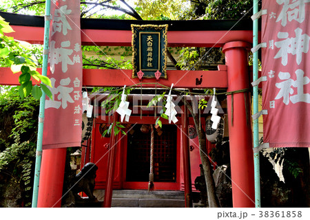 新宿区須賀神社境内社の天白稲荷神社 新宿区須賀神社境内社の天白稲荷神社 38361858