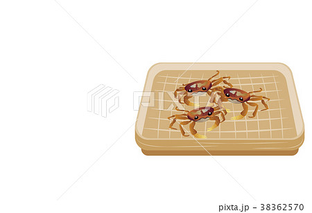山の幸いろいろ沢蟹 38362570