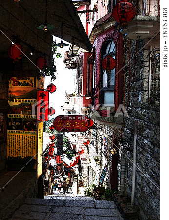 台湾 九フン 九份 38363308
