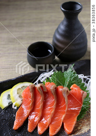 サーモンお刺身 38363856