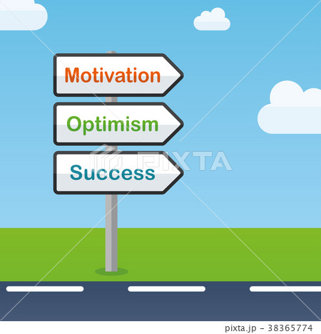 motivation direction signs abstract concept 38365774