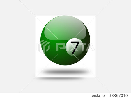 Snooker orange color on the white background Snooker orange color on the white background 38367010
