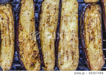 Assorted grilled vegetables.Chef cooking vegetable 38367488