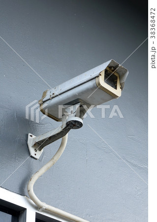 Security cameras on wall Security cameras on wall 38368472