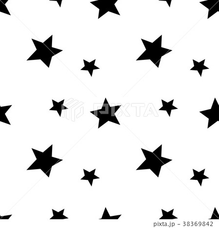 Modern Geometric Star Pattern. Vector Star Pattern 38369842