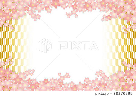 背景素材壁紙 桜の花 春 入学 卒業 年賀状 はがきテンプレート 正月