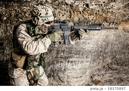 US Marine Soldier US Marine Soldier 38370897