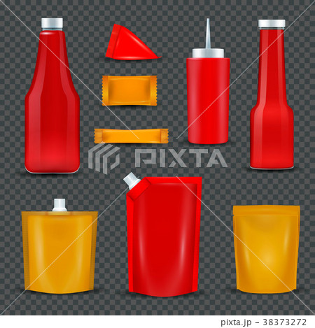 Sauce Bottles Packages Transparent Background  38373272