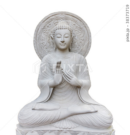 Thai Buddha statue isolated on white background Thai Buddha statue isolated on white background 38373719